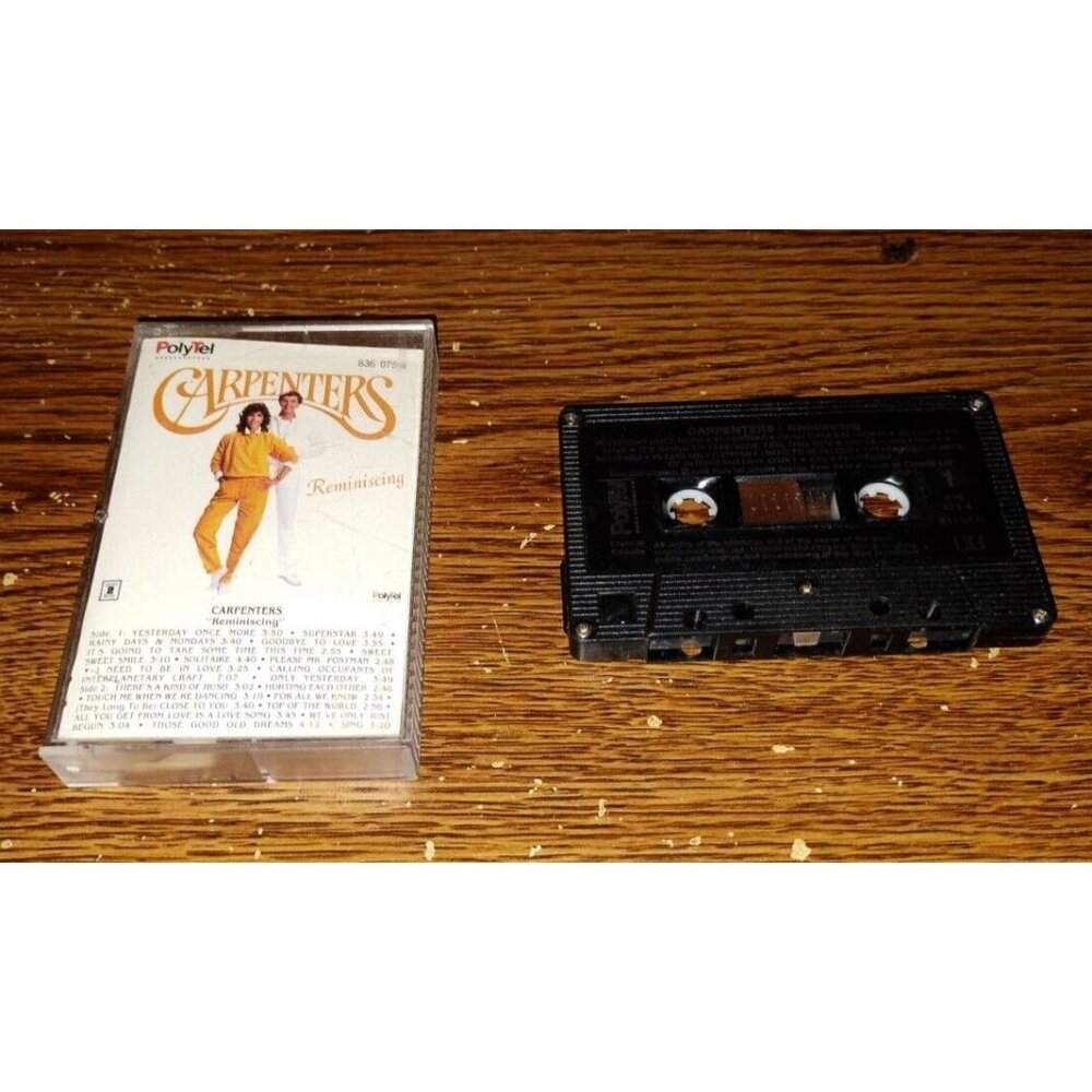 Carpenters - Reminiscing on cassette (Polytel Records, Canada, 1988)